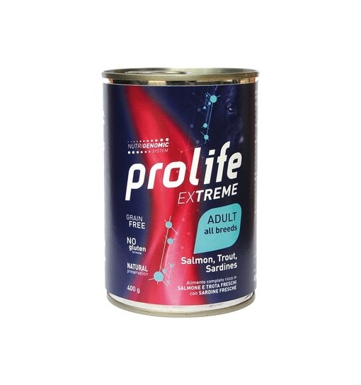 Umido Prolife extreme Salmone e trota 400 gr