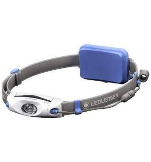 Lampada Frontale ledlenser NE06R_Blu_Box 240 lumens Ricaricabile