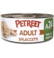 PETREET ADULT ASPARAGI CON SFILACCETTI DI POLLO 70 gr