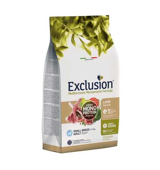 Exclusion monoproteico agello small 2 kg mediterraneo
