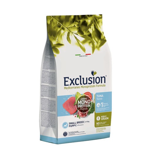 Exclusion monoproteico al Tonno small 2 kg mediterraneo