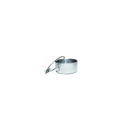 Ciotola in acciaio con morsetto Also cm 14- L 0,84