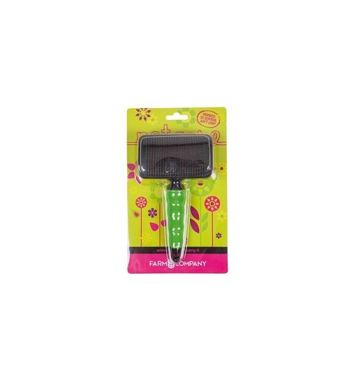Farm Company Cardatore auto-pulente con manico antiscivolo small