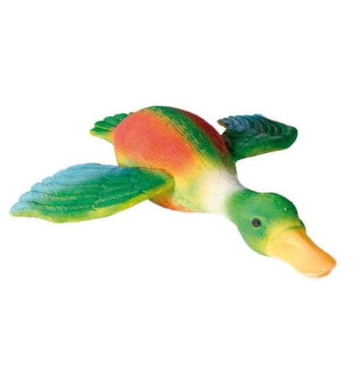 Gioco per cani anatra in latex, 35cm