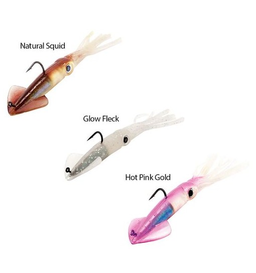 Artificiale Squid Alieve take 13 gr 1/0 colore Hot pink Gold
