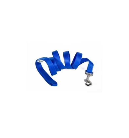 Guinzaglio in nylon blu mm15x120cm