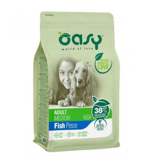 Oasy Adult medium agnello 12 kg