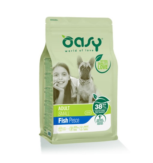 Oasy dog adult small pesce