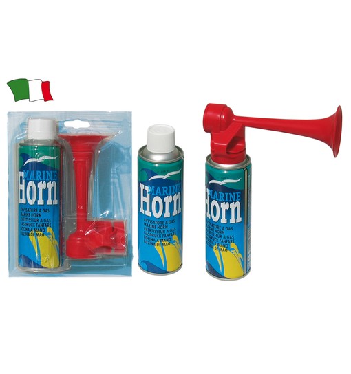 Tromba "MARINE HORN" completa di bombola da 300 ml