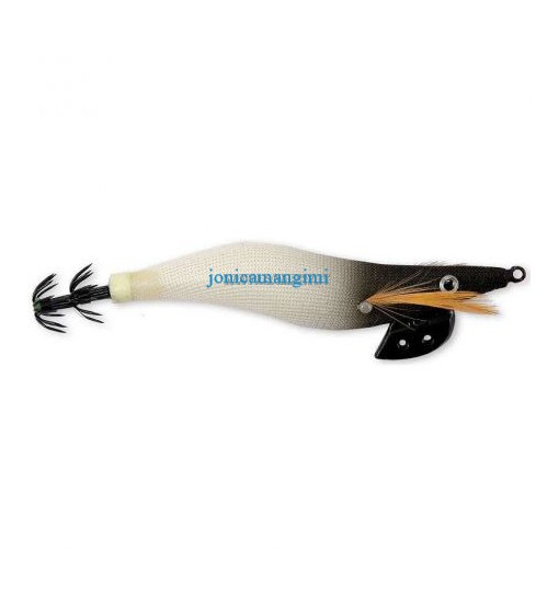Totanara Lead Squid jig mis 3 gr cm 9 colore nero e bianco Fishing Ferrari