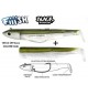 Black minnow 90 color Khaki Più un corpo di ricambio 10 gr