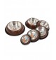 Ciotola Acciaio inox Wood cm 18 0,90 LT