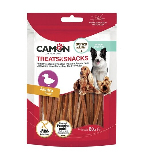 Snack per cani anatra Treats AE 503 Camon