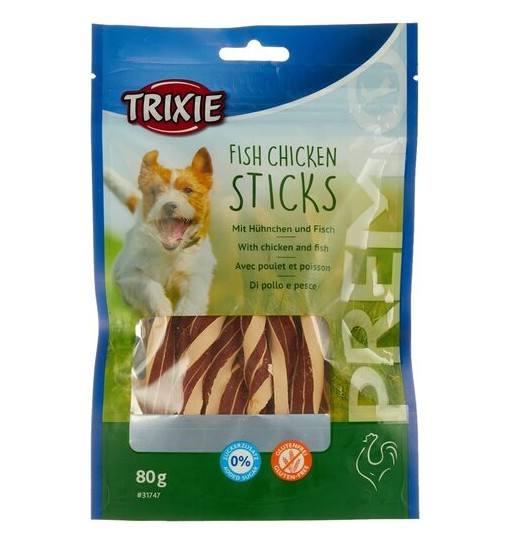 Snack per cani pollo e pesce Trixie 80 gr