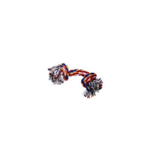 Gioco per Cani Cotonosso 2 nodi cm40X470 gr corda per cani