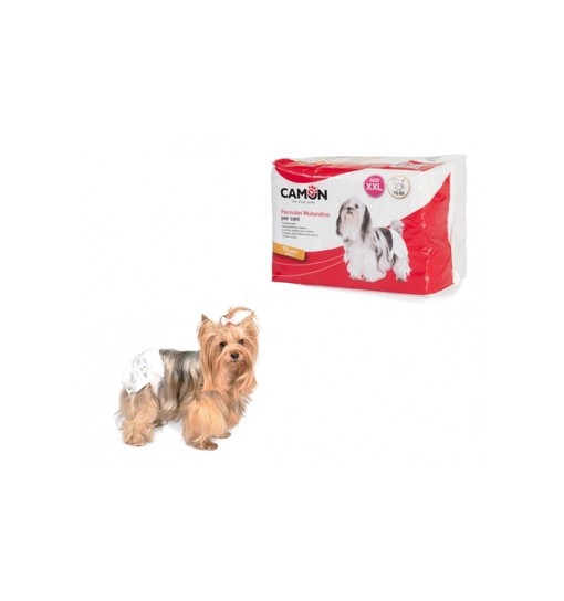 Pannolino Mutandina per cani mis XXL pezzi 12 Camon