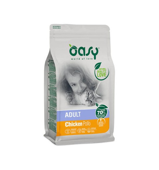 Oasy adult sterilizzato pollo 1,5 kg