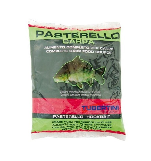 Tubertini Pastura fragola pasterello esca pronta 1 kg Carpa