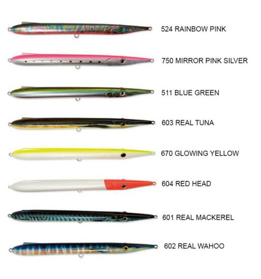 Artificiale Hokkai needle 30 gr 21 cm Nomura colore 604 red head Floating