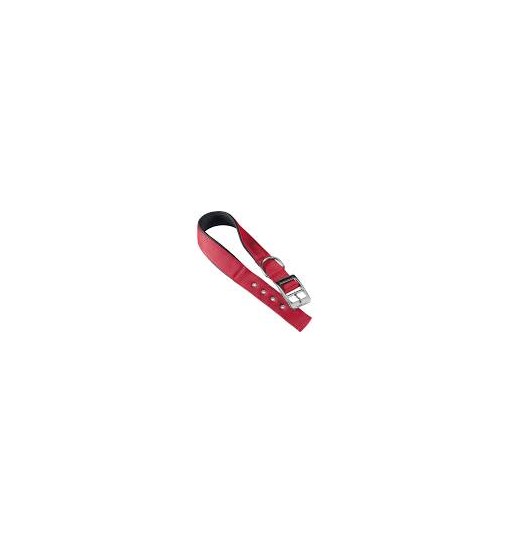COLLARE DAYTONA IMBOTTITO25/53 ROSSO