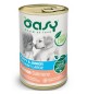 Oasy monoproteico Puppy e junior salmone medium large patè 400 gr