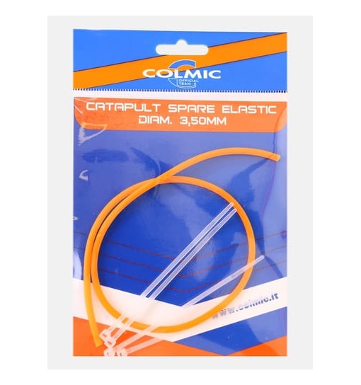 Elastico per fionde 4 mm colmic catapult spare green (Verde)