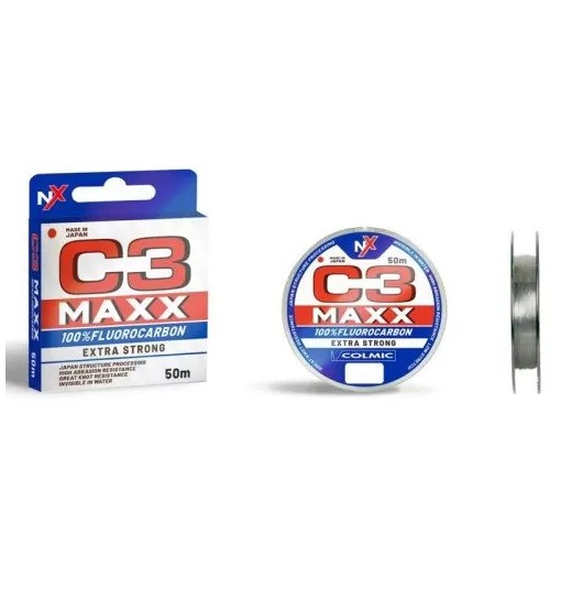 Fluorocarbon C3 Maxx 0,148 50 mt colmic