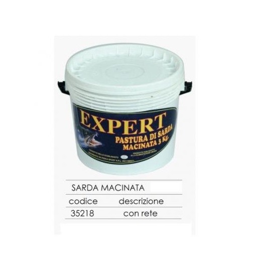 Secchiello Sarda Macinata Kg 3 Expert predator