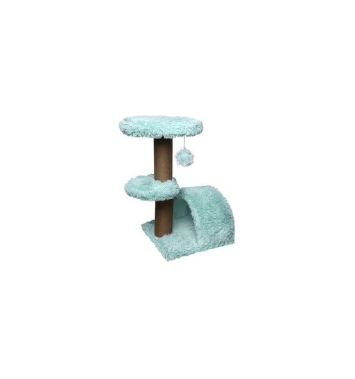 Tiragraffi Mimosa Fluffy 53x39x67 cm farm company colore azzurro