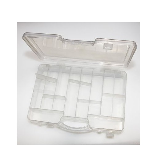 Scatola plastica trasparente 35x21x35h