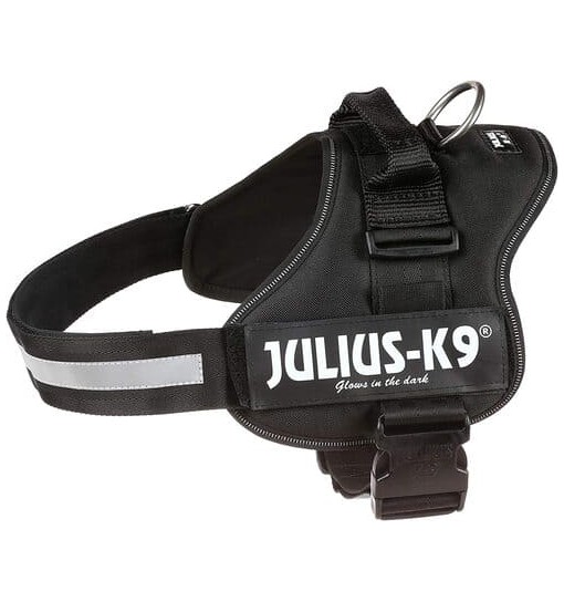 Julius-K9 Pettorina K9, Taglia:XL/2, Nero, trixie