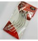 Mackerel hooks luminosi cm 8 5 pz per buste