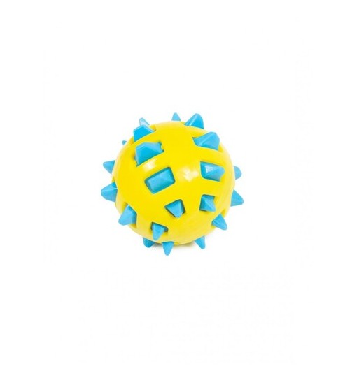 Bite Toy Palla spiky bicolore con squeaker 12,5 cm