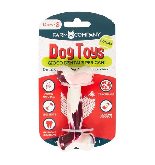 Osso Dental gomma camouflage mis L 20 cm farm company