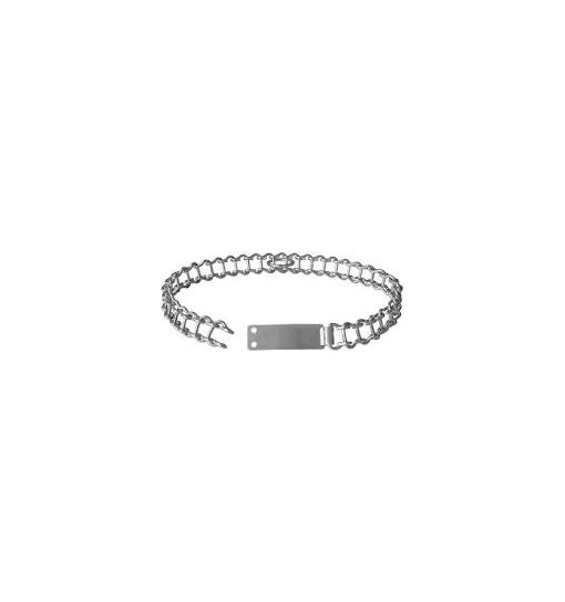 COLLARE SCALETTA CROMATO 2,5MM X 50 CM