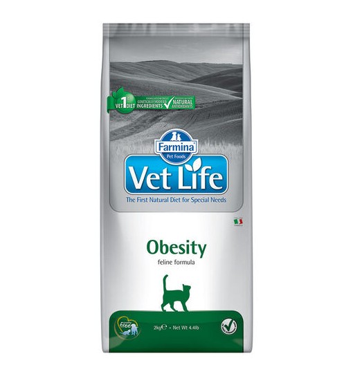Vet Life gatto Obesity Kg 2