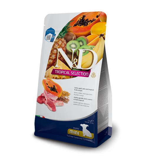 N&D Tropical cane Agnello Puppy mini 1,5 kg