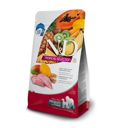 N&D Tropical cane pollo Adult Medium/maxi 2 kg