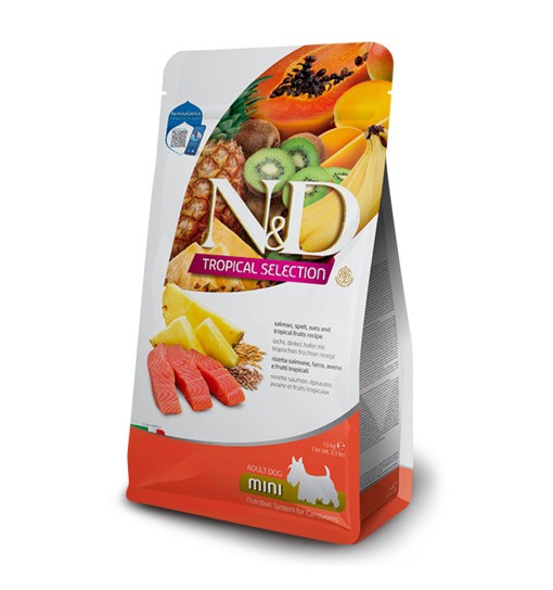 N&D Tropical cane Salmone Adult mini 1,5 kg