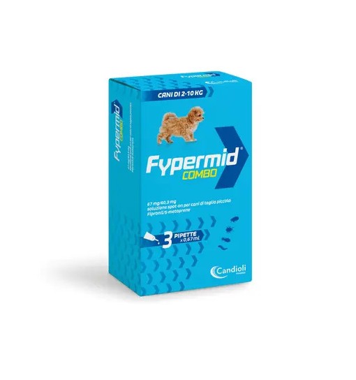 Fypermid combo Cane 2/10 kg antiparassitario 3 pipette
