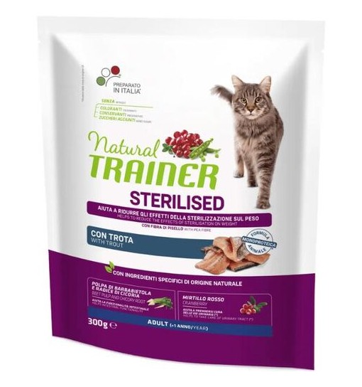 Trainer gatto sterilizzato Trota300 gr
