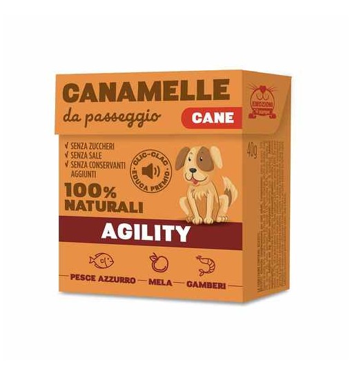 Canamelle cane da passeggio Agility 40 gr
