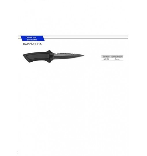 Coltello Pugnale per subaquea Barracuda abysstar