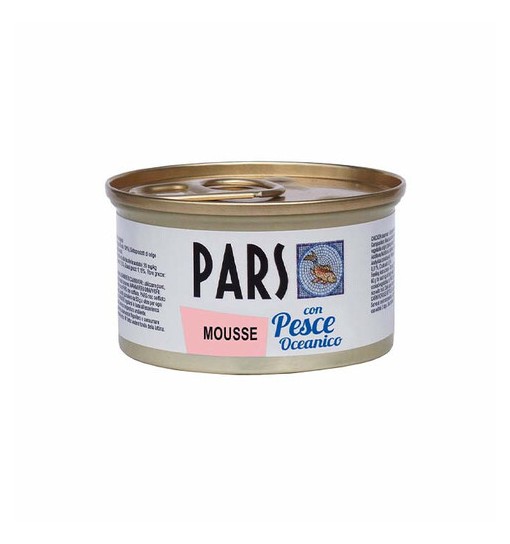 Pars scatoletta Mousse con Pesce Oceanico 85 gr
