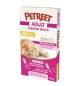 Snack cremosi Petreet per gatti adulti Pollo con Mais 6 x14 gr