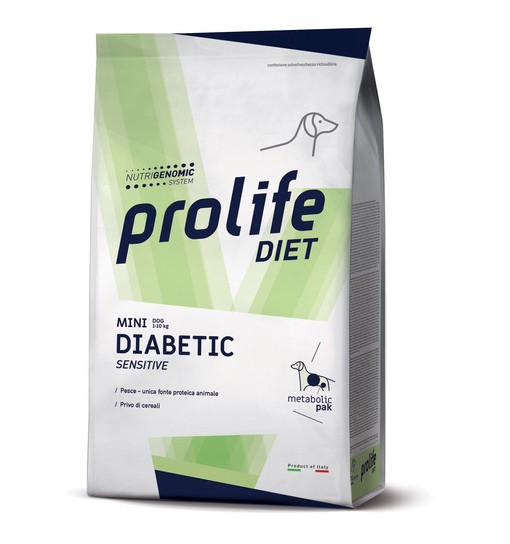 Prolife Dog Vet Diabetic mini sensitive 1,5 kg