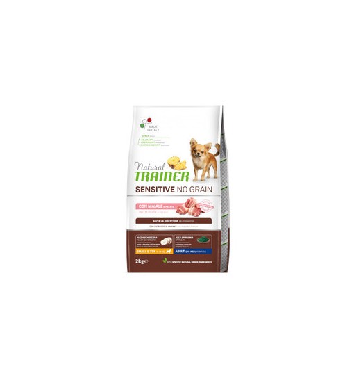 Trainer sensitive con maiale adult mini 800 gr