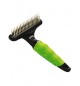 Pettine per cani rastrello doppio denti 10x15 trixie