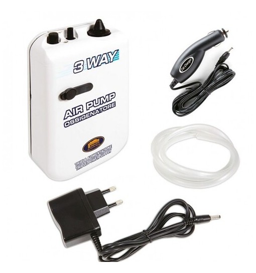 Ossigenatore a batteria doppia velocita con cavo per auto lineaeffe