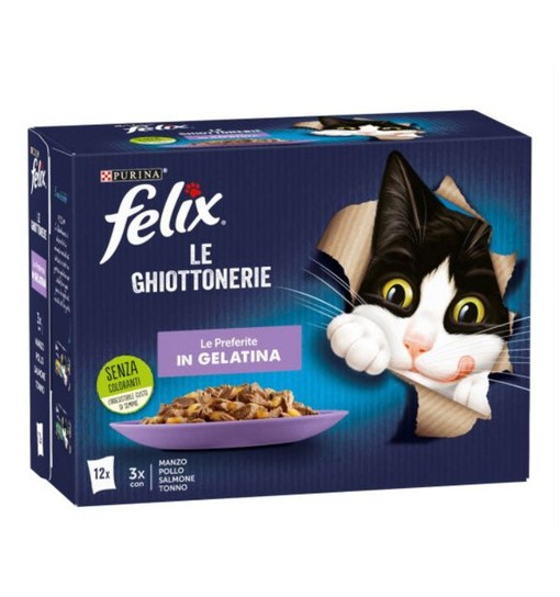 Felix le Ghiottonerie in gelatina 10 pz 85 gr